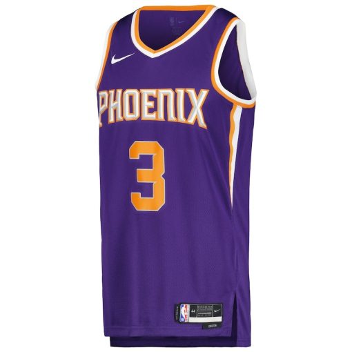 Nike Phoenix Suns #3 Chris Paul Unisex Swingman Jersey - Icon Edition - Purple