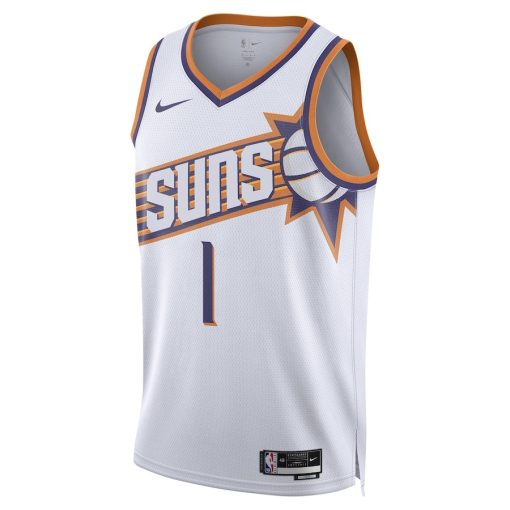 Nike Phoenix Suns #1 Devin Booker Unisex Swingman Jersey - Association Edition - White