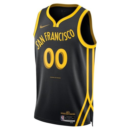 Jordan Golden State Warriors #3 Poole Unisex Swingman Jersey - Statement Edition - Navy