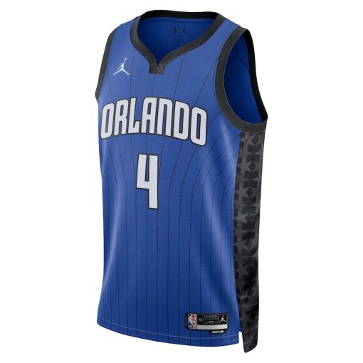 Jordan Orlando Magic #4 Jalen Suggs Unisex Swingman Jersey - Statement Edition - Blue