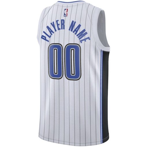Nike Orlando Magic #00 2020/21 Swingman Custom Jersey - Association Edition - White - Image 2