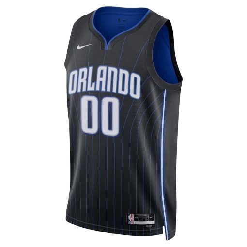 Nike Orlando Magic #00 Unisex Swingman Custom Jersey Black - Icon Edition