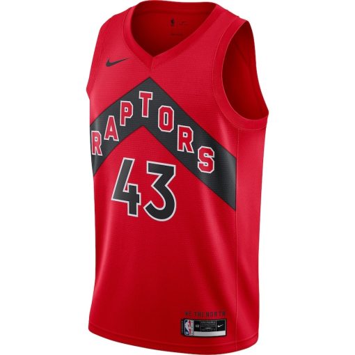 Nike Toronto Raptors #43 Pascal Siakam 2020/21 Icon Swingman Jersey - Red