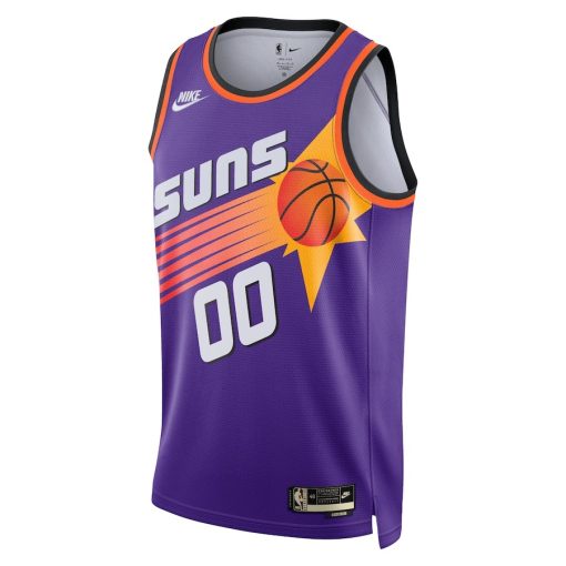 Nike Phoenix Suns #00 Unisex 2022/23 Custom Swingman Jersey - Classic Edition - Purple