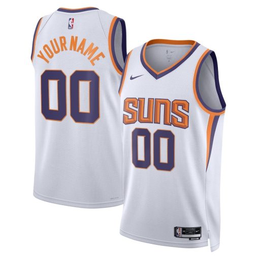 Nike Phoenix Suns #10 Unisex 2022/23 Swingman Custom Jersey White - Association Edition - Image 3