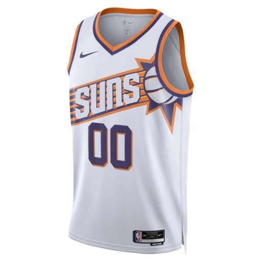 Nike Phoenix Suns #00 Unisex Swingman Custom Jersey - White - Association Edition