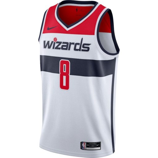 Nike Washington Wizards #8 Rui Hachimura 2020/21 Swingman Jersey - White - Association Edition
