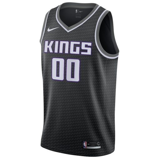 Nike Sacramento Kings #00 Swingman Custom Jersey Black - Statement Edition