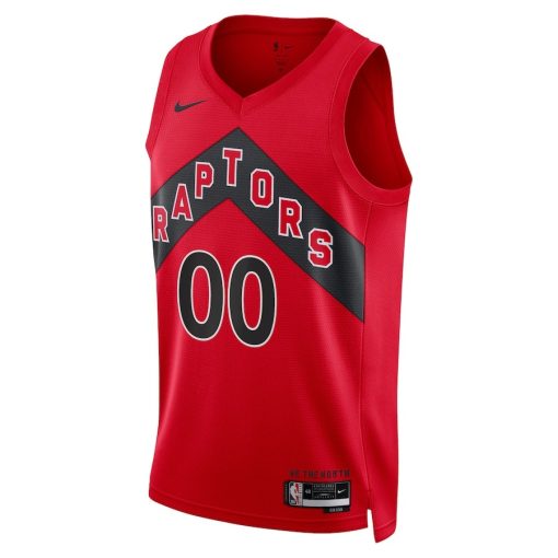 Nike Toronto Raptors #00 Unisex Swingman Custom Jersey Red - Icon Edition