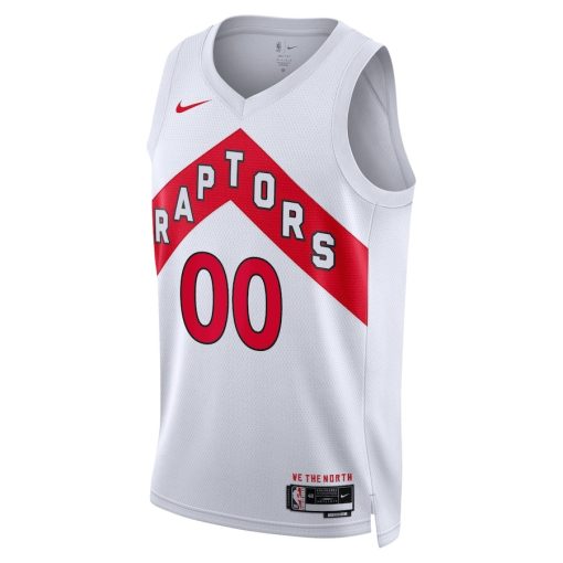 Nike Toronto Raptors #00 Unisex Swingman Custom Jersey White - Association Edition