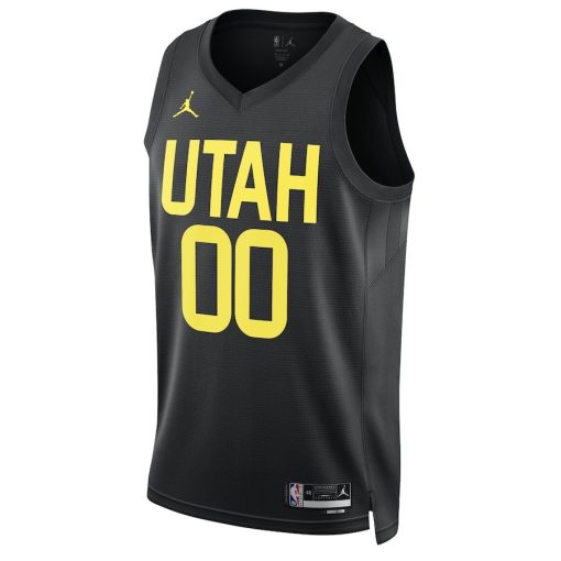 Jordan Utah Jazz #00 Unisex 2022/23 Swingman Custom Jersey - Statement Edition - Black