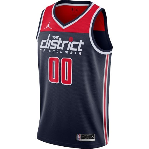 Jordan Washington Wizards #00 Swingman Custom Jersey - Statement Edition - Navy