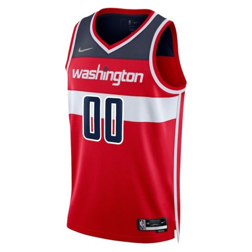 Nike Washington Wizards #00 2021/22 Diamond Swingman Custom Jersey - Icon Edition - Red