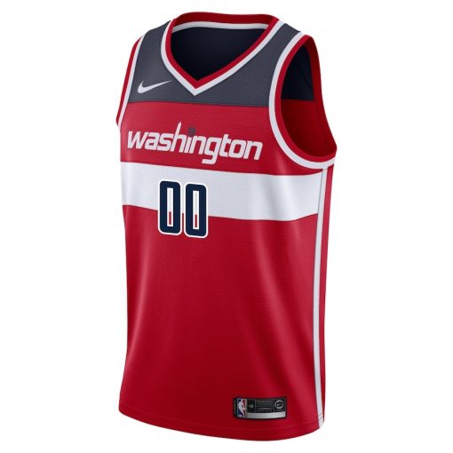 Nike Washington Wizards #00 Swingman Custom Jersey Red - Icon Edition